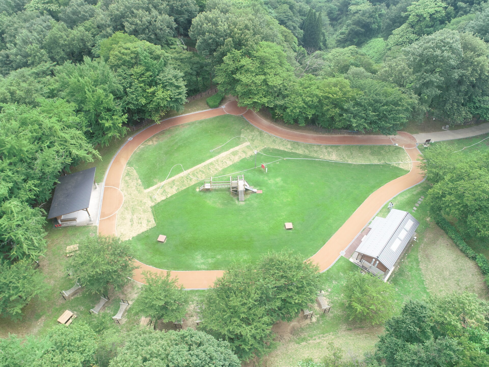 奥卯辰山健民公園 整備工事（園路舗装工）