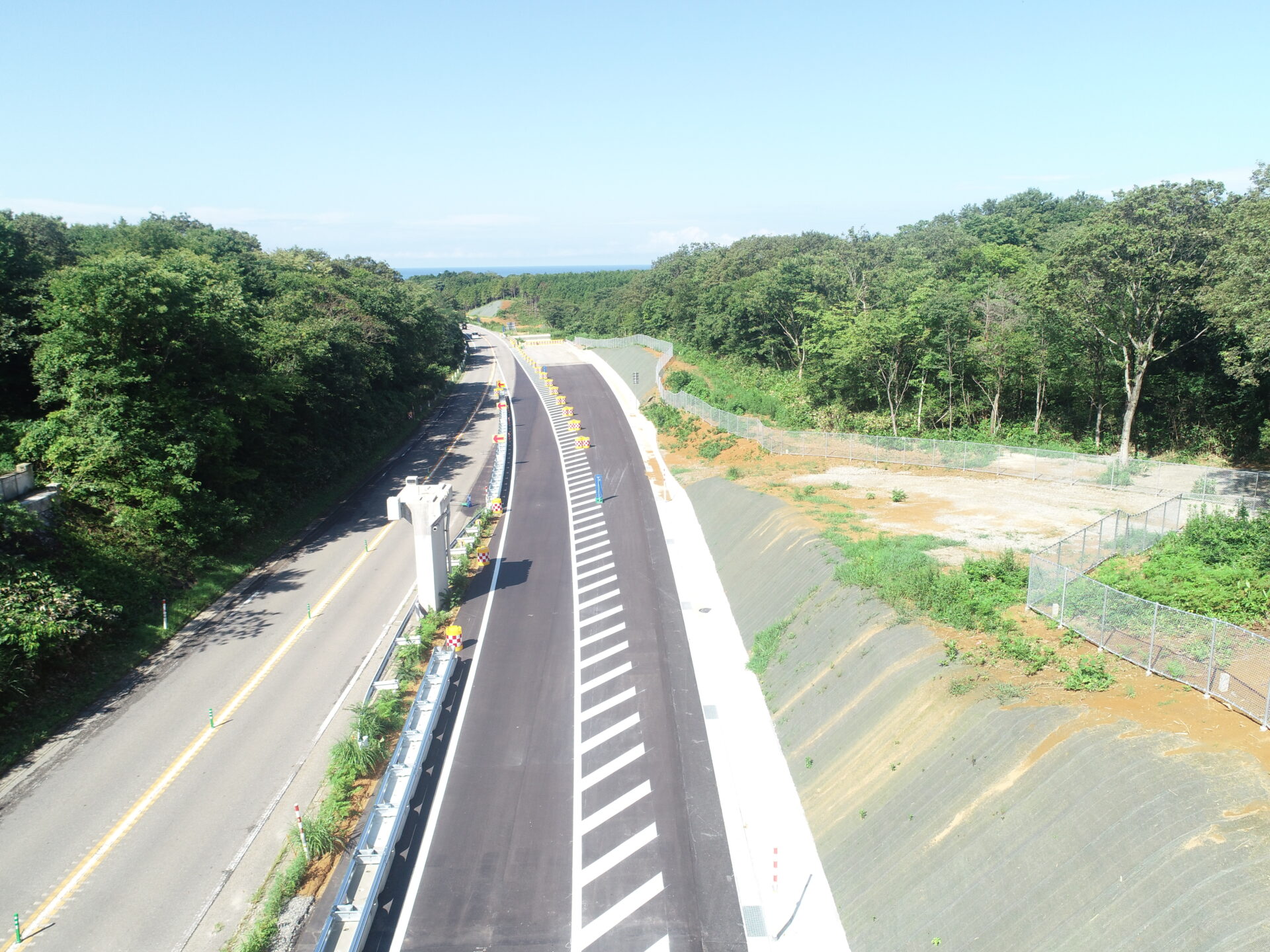 主要地方道 金沢田鶴浜線 地方道改築工事（舗装７工区）